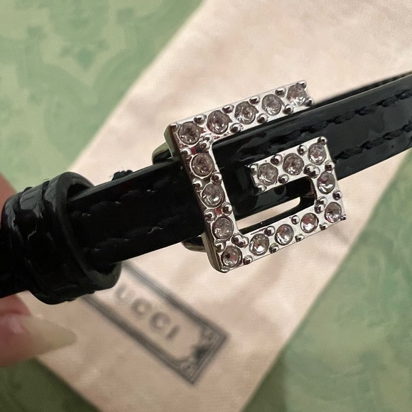 Gucci Leather Bracelet Sz M - Picture 7 of 9